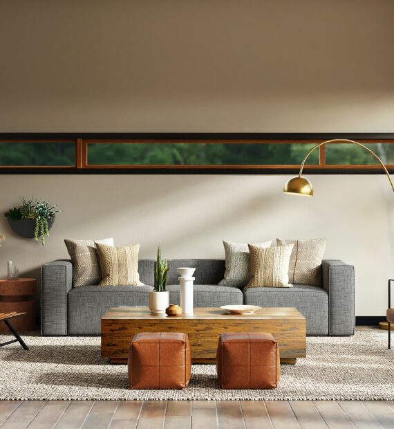 Thumbnail for inspiration post `Bank trends 2026: dit zie je nu in de woonkamer`